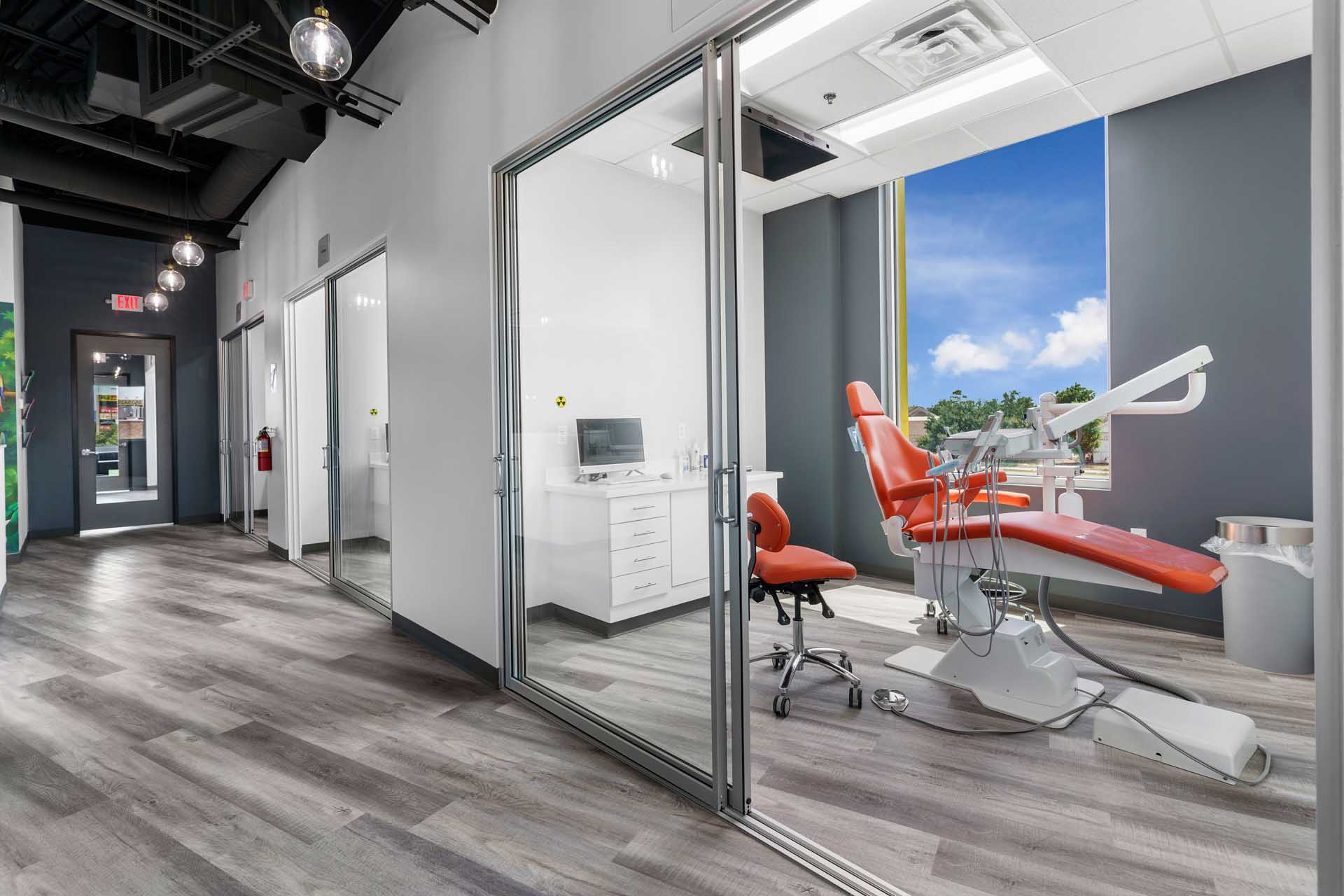 Office interior - treatment rooms