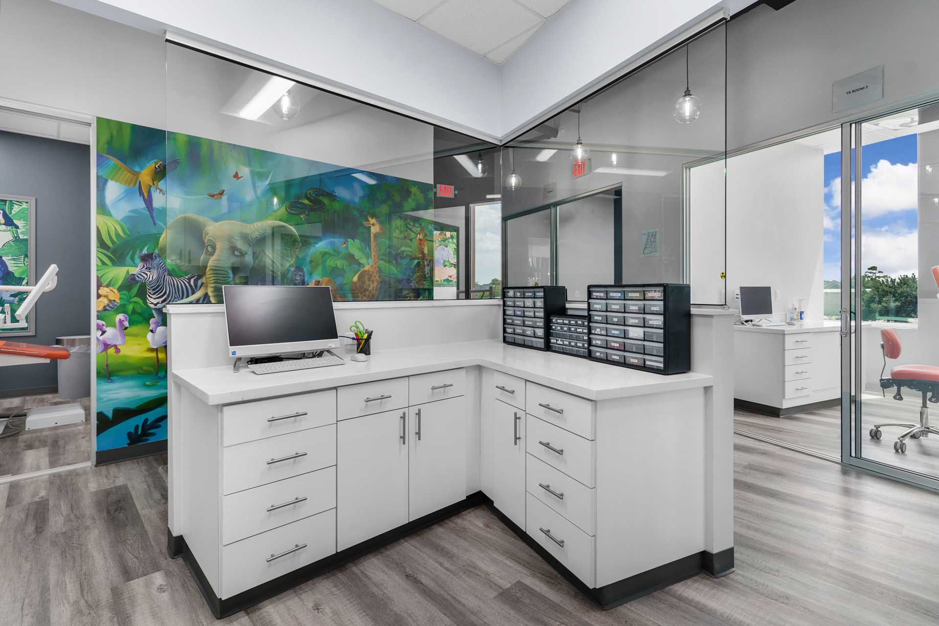 Safari dental interior