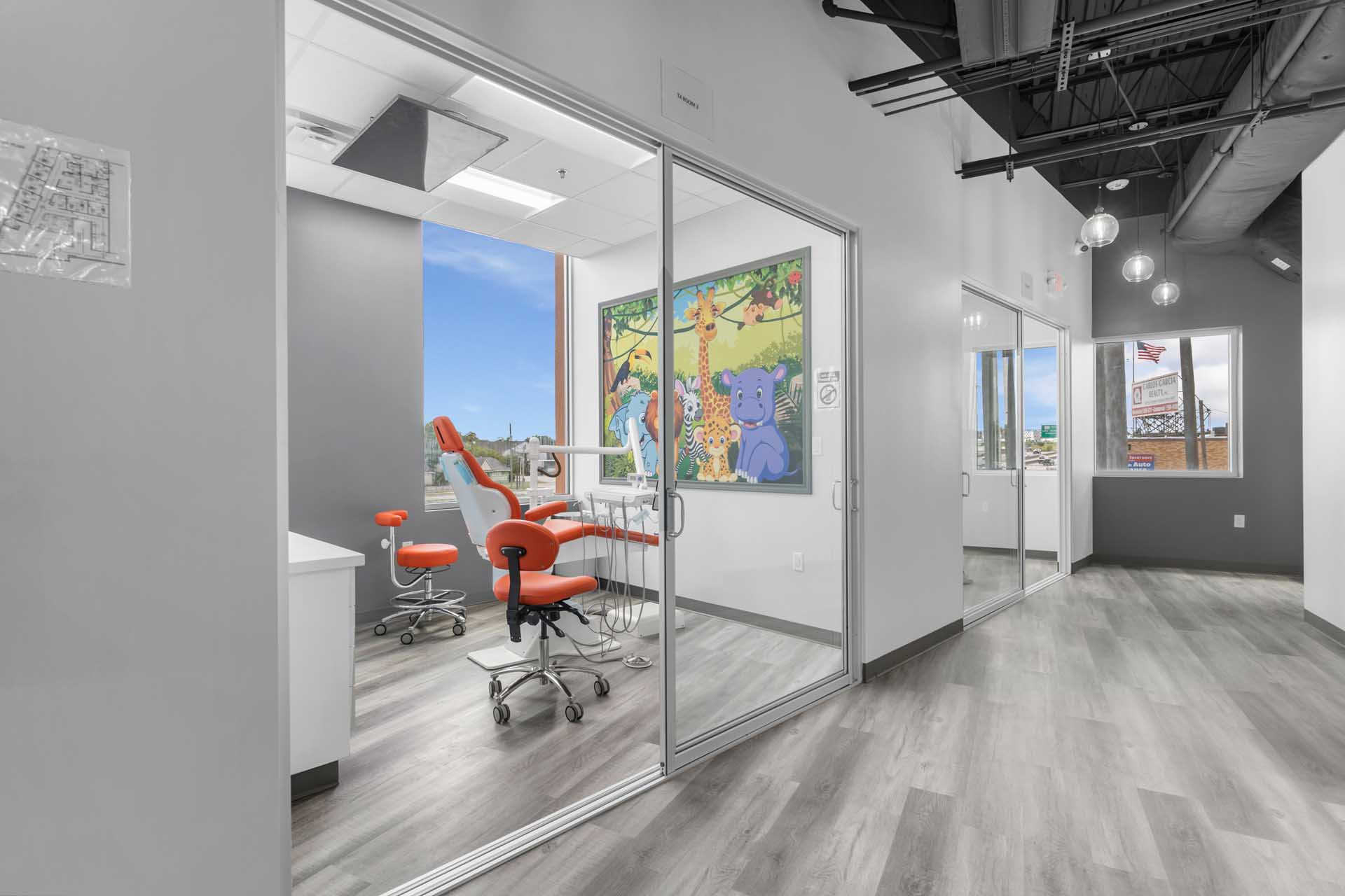 Office interior - treatment rooms