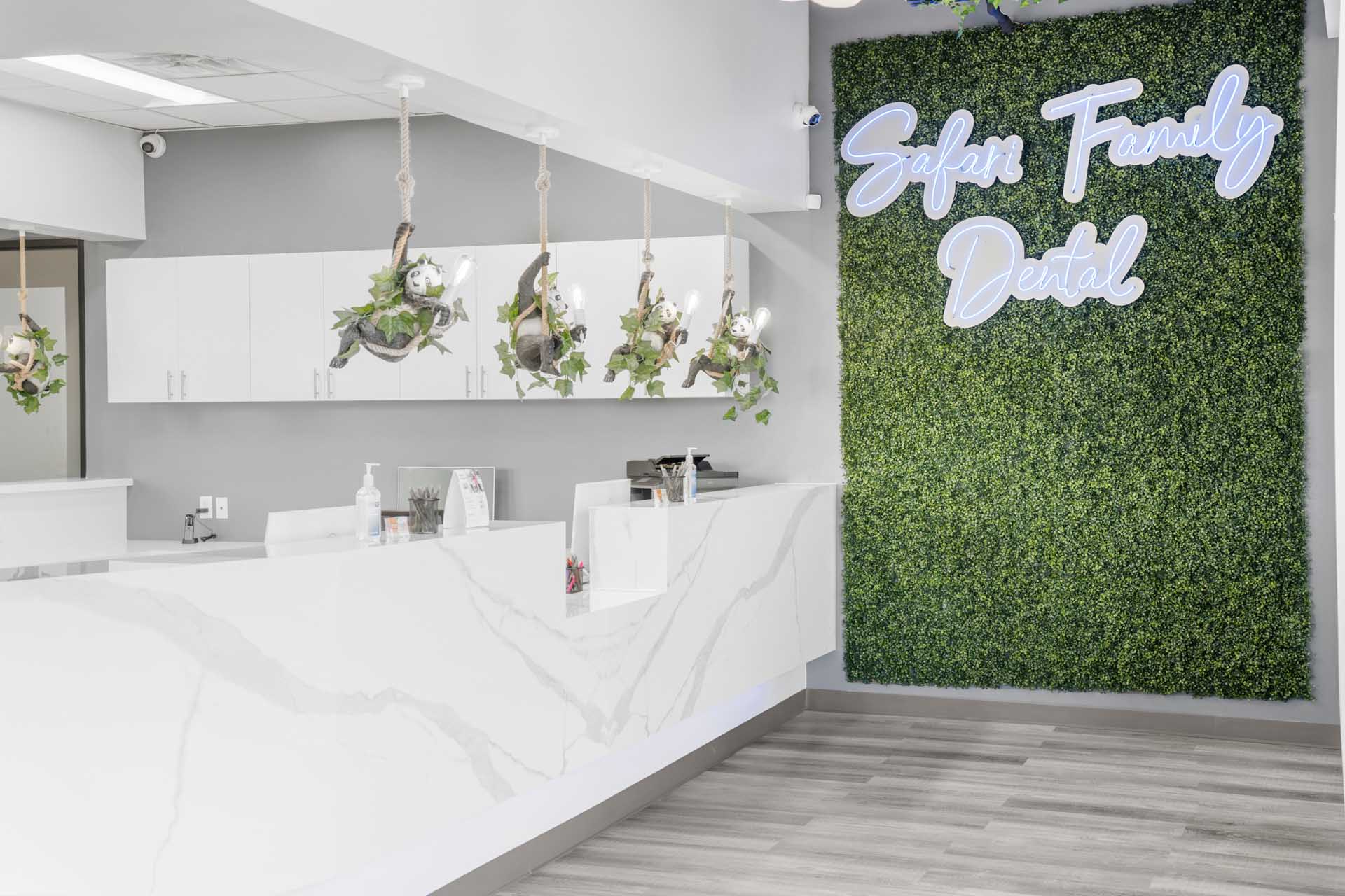 Office interior - front desk
