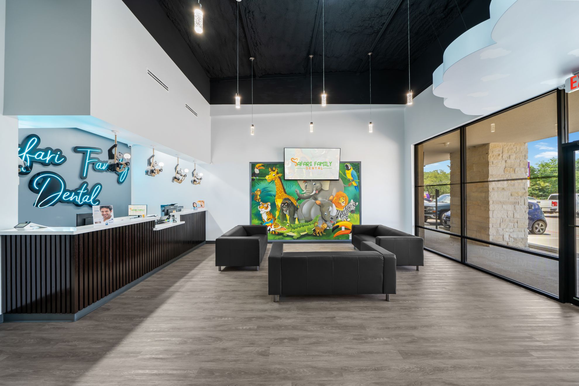 Office waiting area