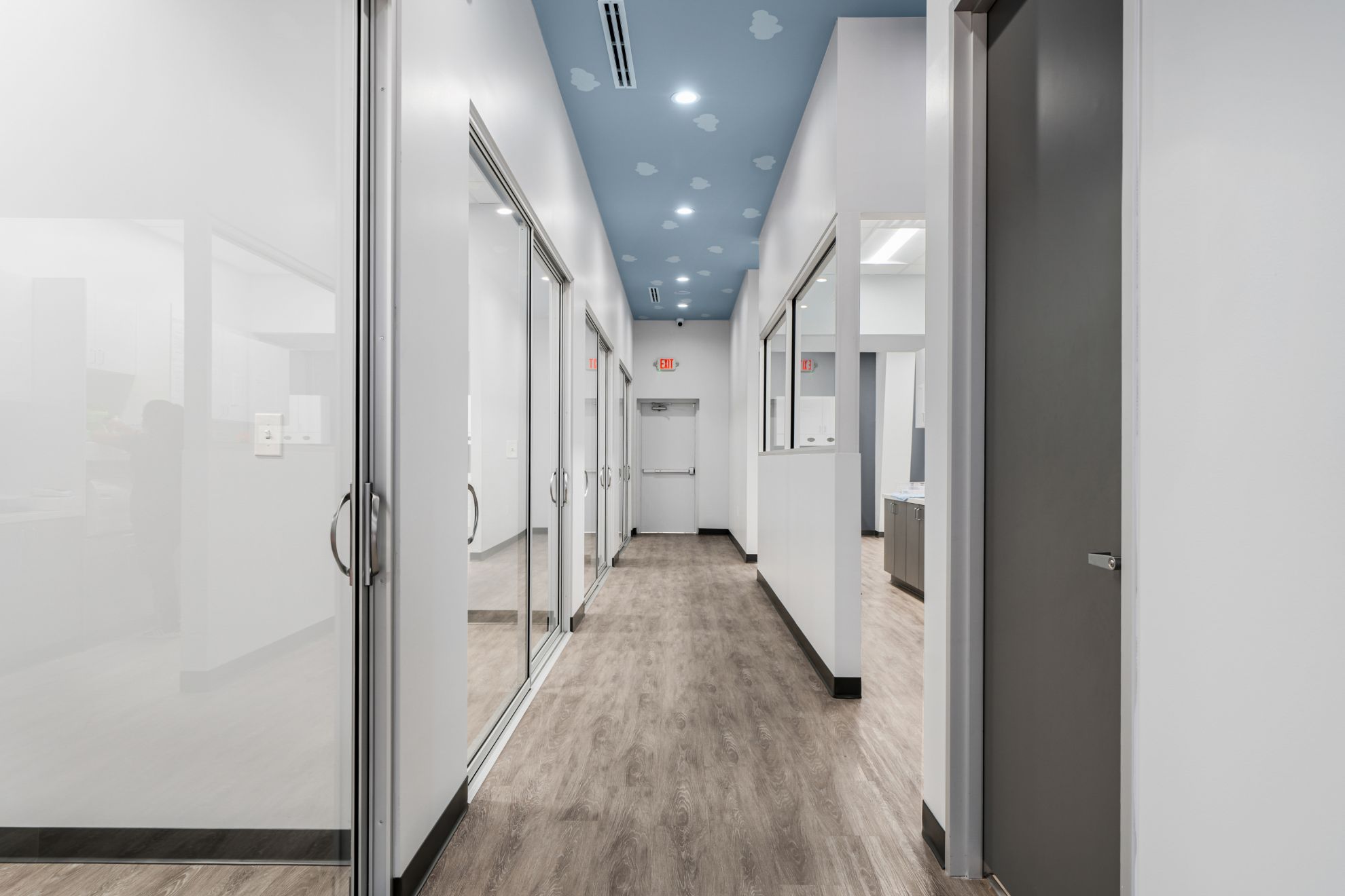 Office interior - hallway