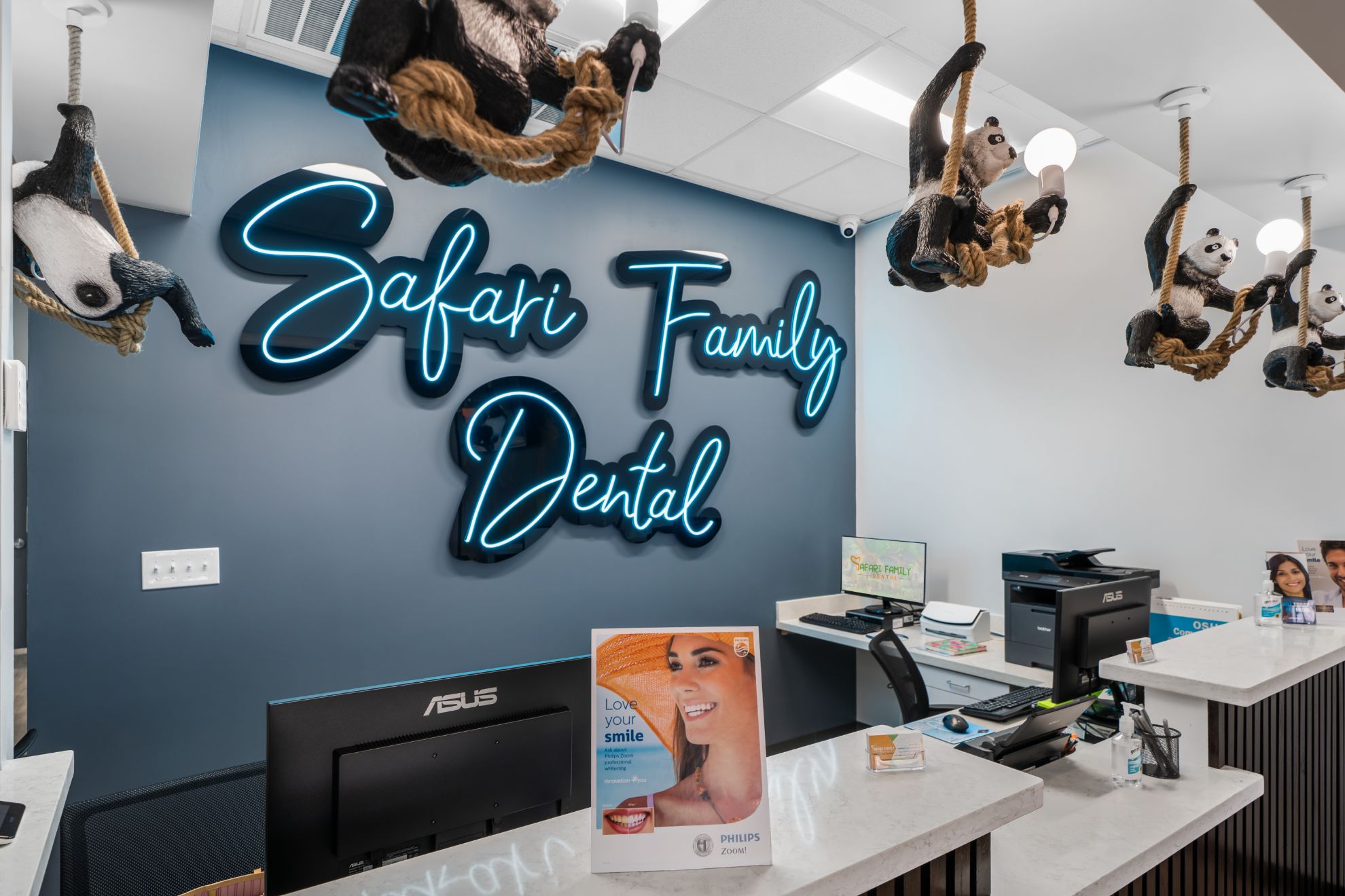 Office interior - front desk