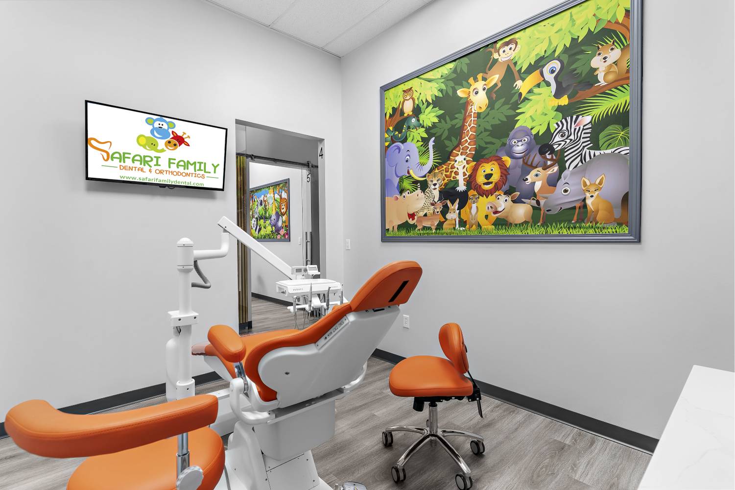 Inside the Safari Family Dental & Orthodontics Richmond office