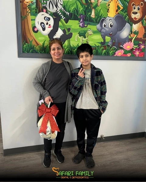 Smile results at Safari Family Dental & Orthodontics